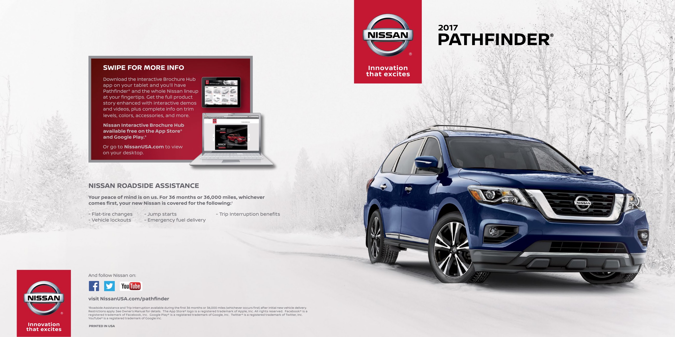 2017 Nissan Pathfinder Brochure